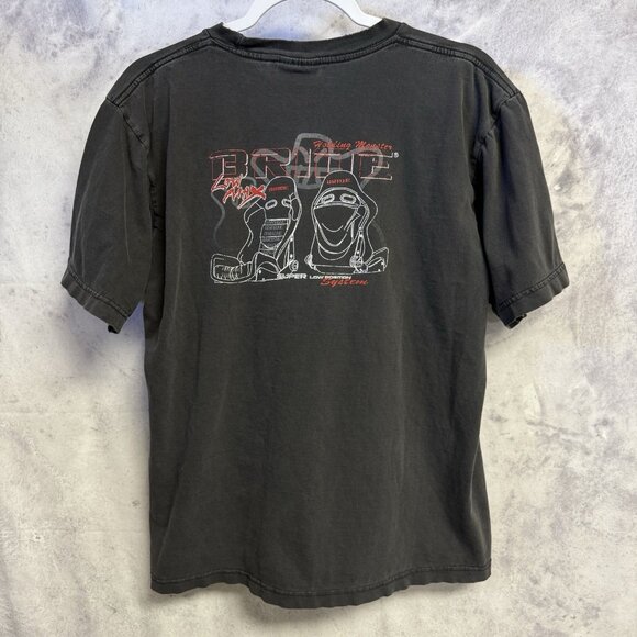 Vintage Full Scale Y2K Bride Street Racing T Shirt Mens Large 21x25 - Picture 3 of 12